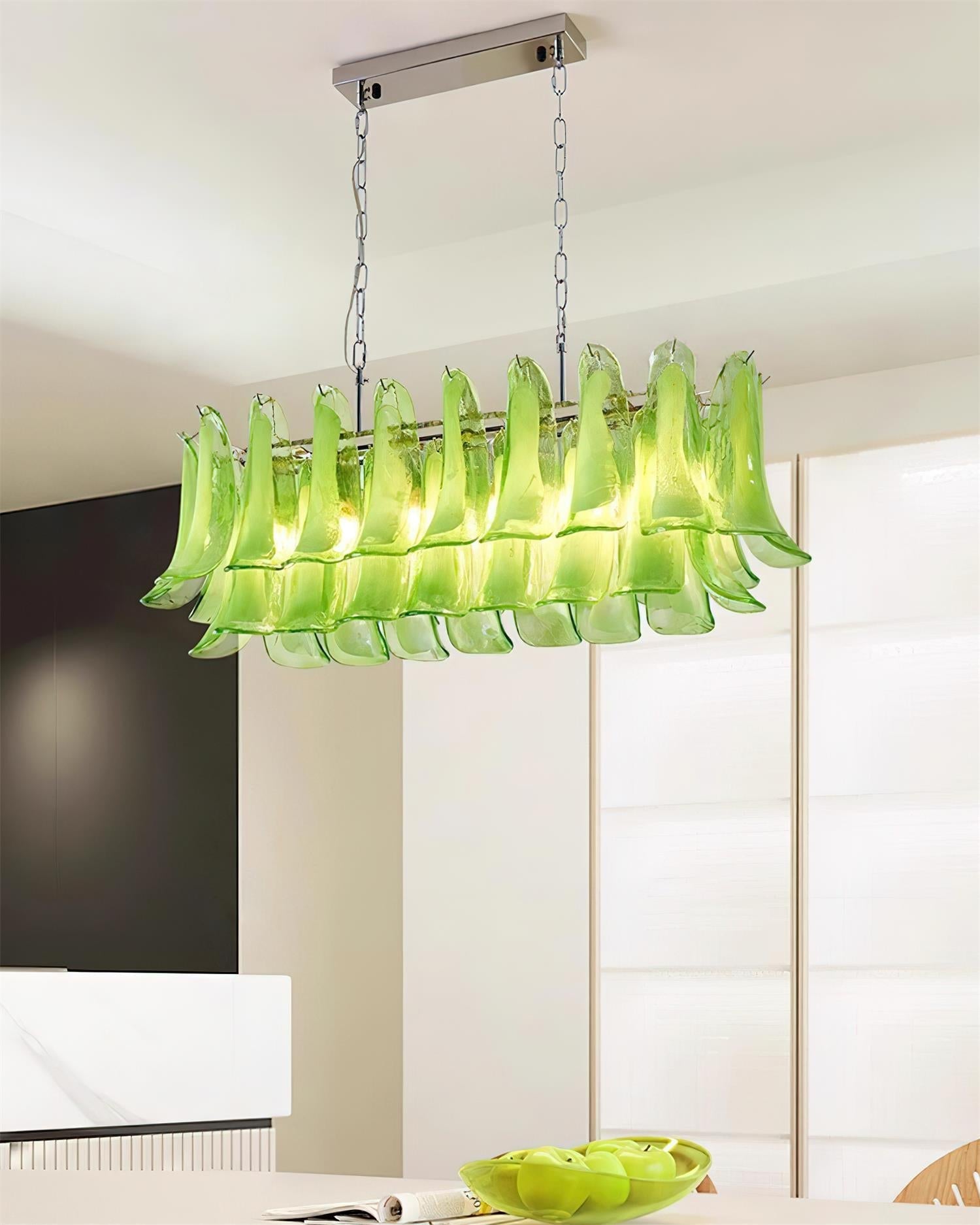 Elizabeth Murano Chandelier Rectangular - Letslighting
