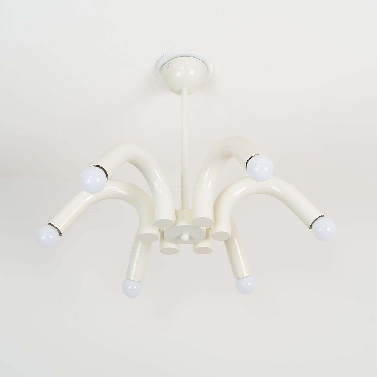 Fivelle Modern Cream Multi-Arm Chandelier - Letslighting