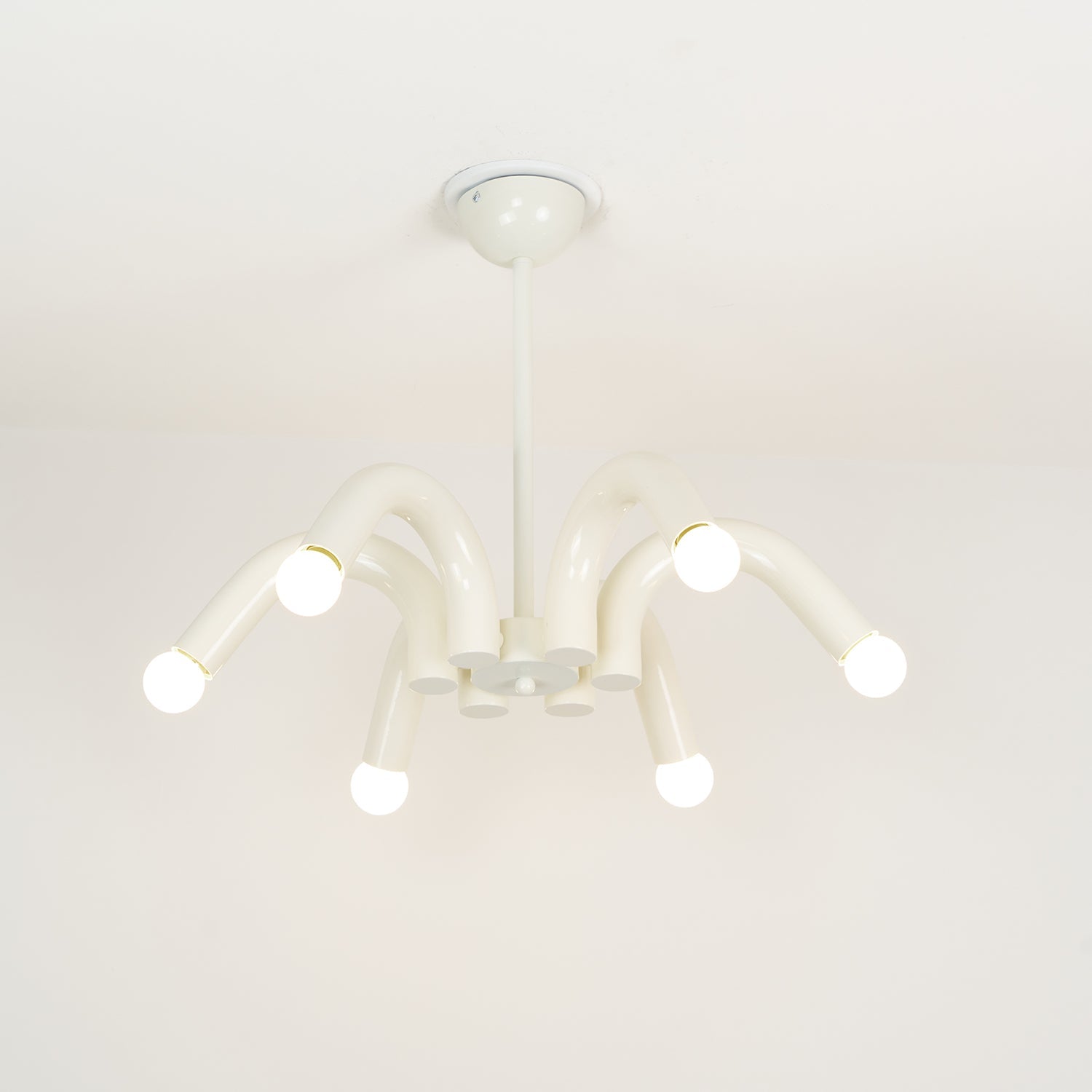 Fivelle Modern Cream Multi-Arm Chandelier - Letslighting