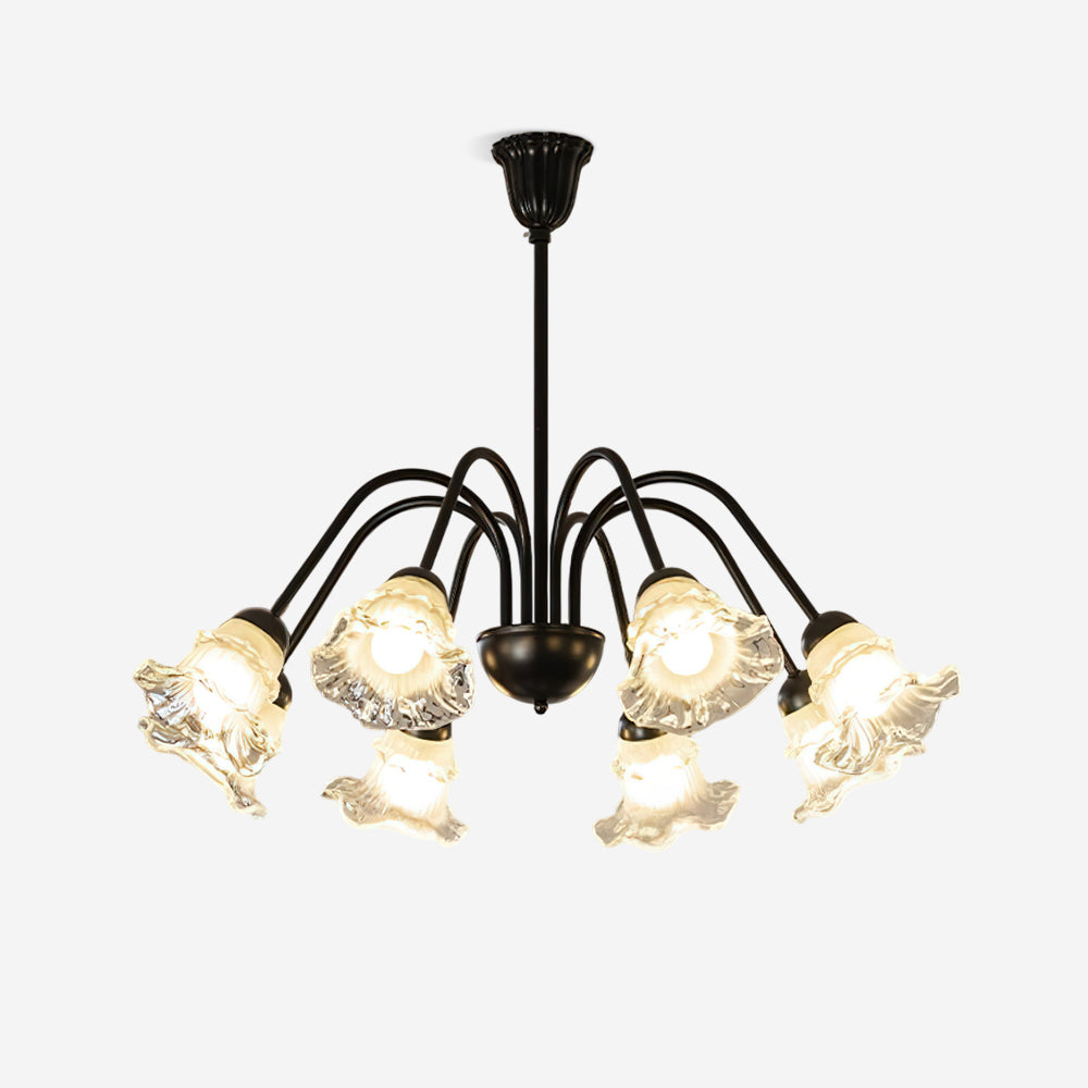 Lilura Chandelier Petal Glass Bloom - Letslighting