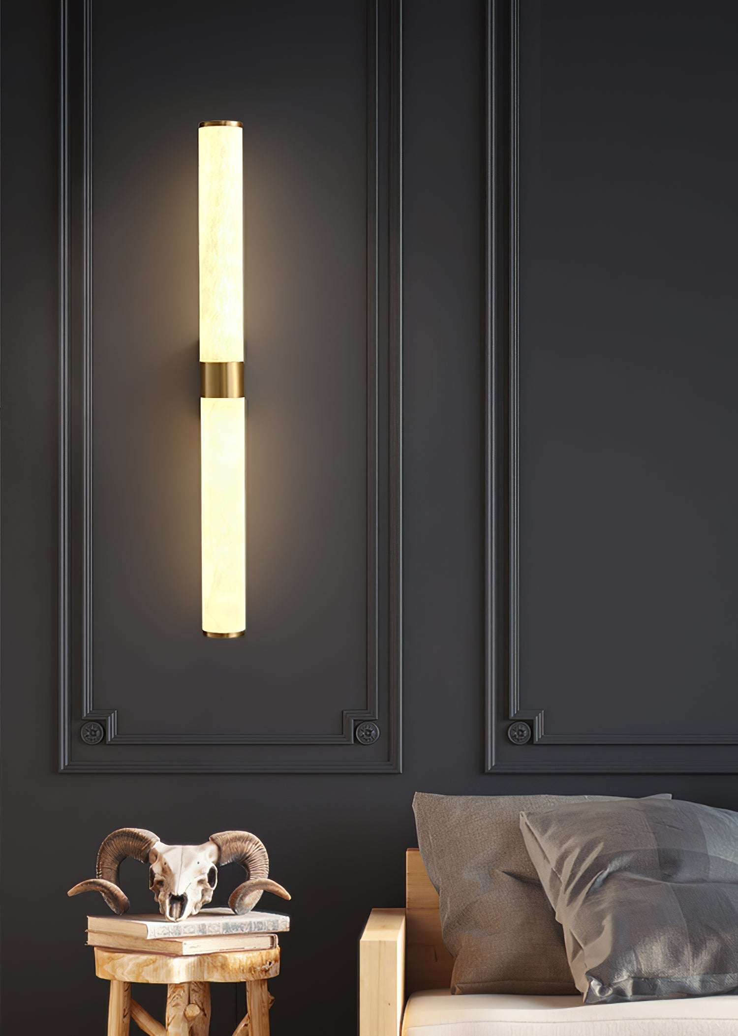 Olmirira Minimalist Alabaster Wall Lamp - Letslighting
