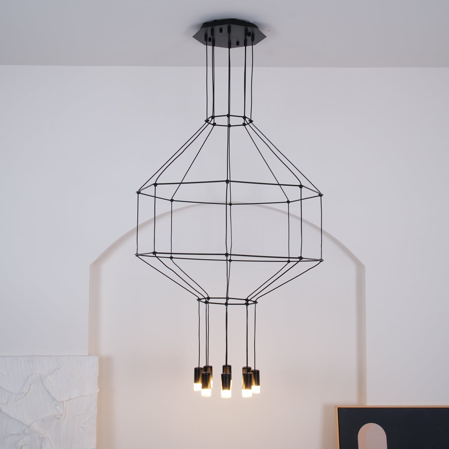 Lines Chandelier - Blowlighting