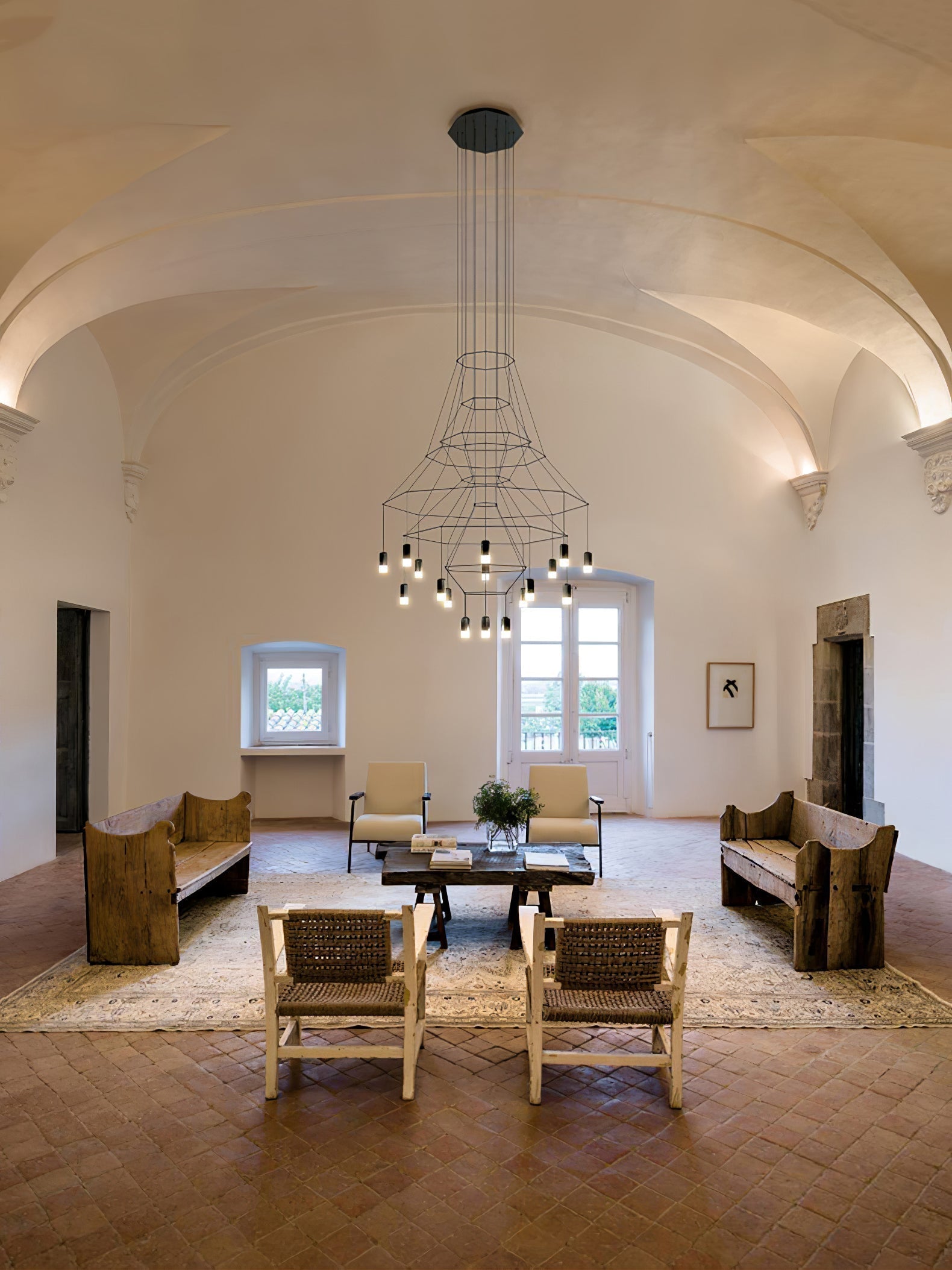 Lines Chandelier - Blowlighting