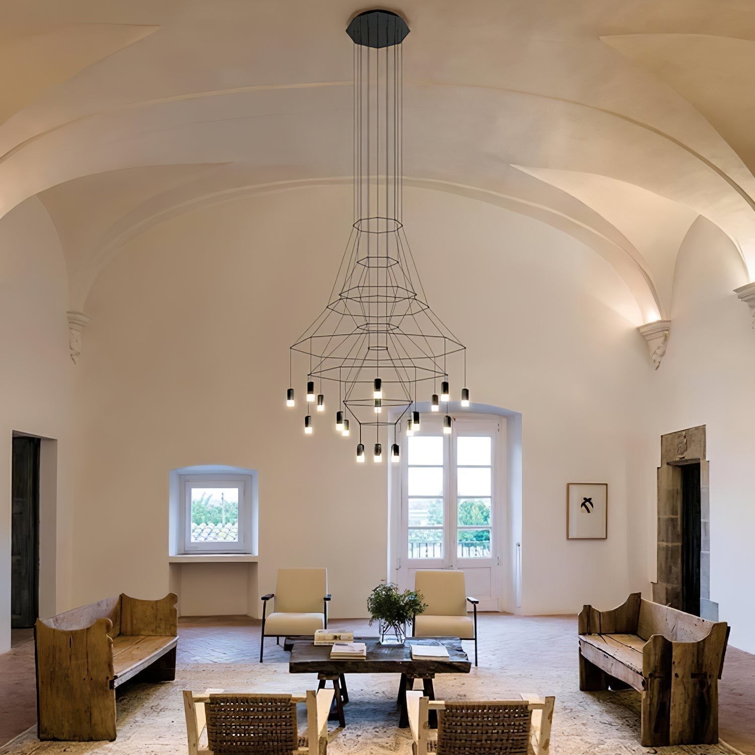 Lines Chandelier - Blowlighting