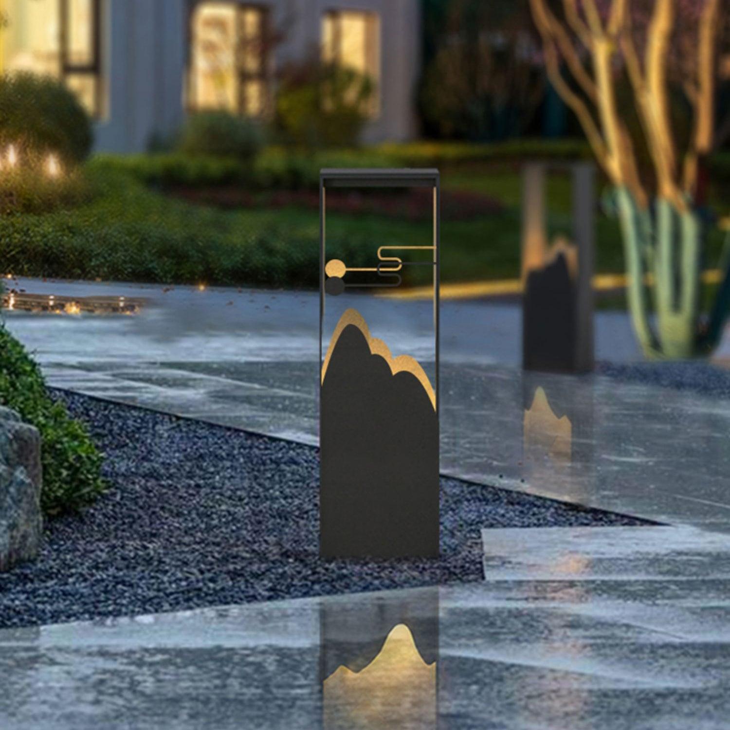 Zen Rustic Acrylic Outdoor Light - Blowlighting