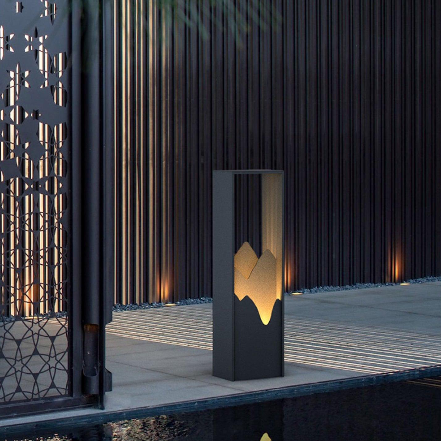 Zen Rustic Acrylic Outdoor Light - Blowlighting
