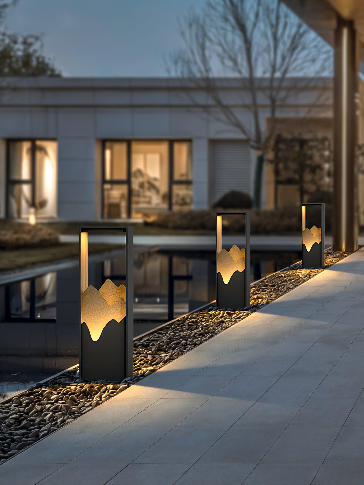 Zen Rustic Acrylic Outdoor Light - Blowlighting