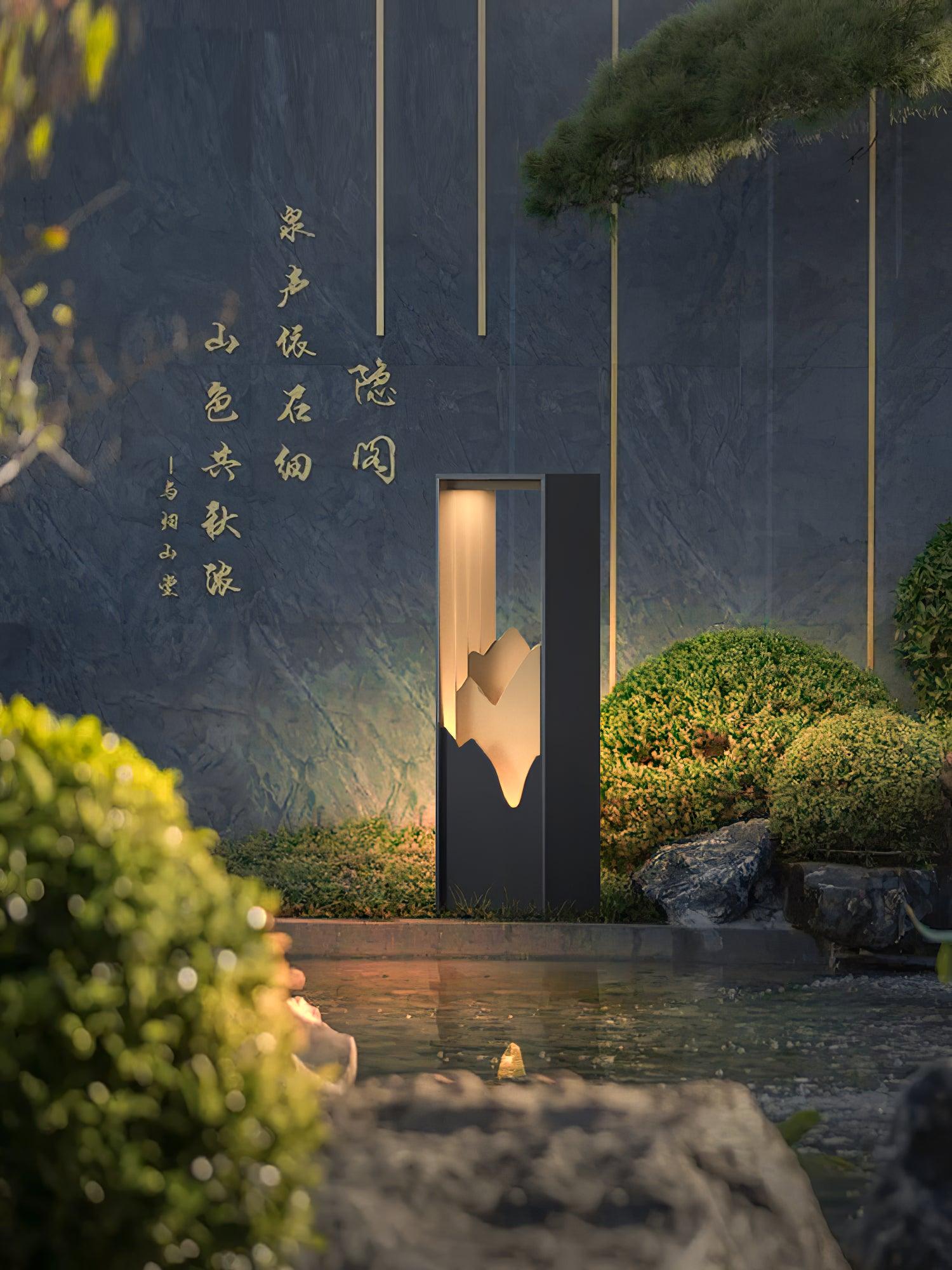 Zen Rustic Acrylic Outdoor Light - Blowlighting