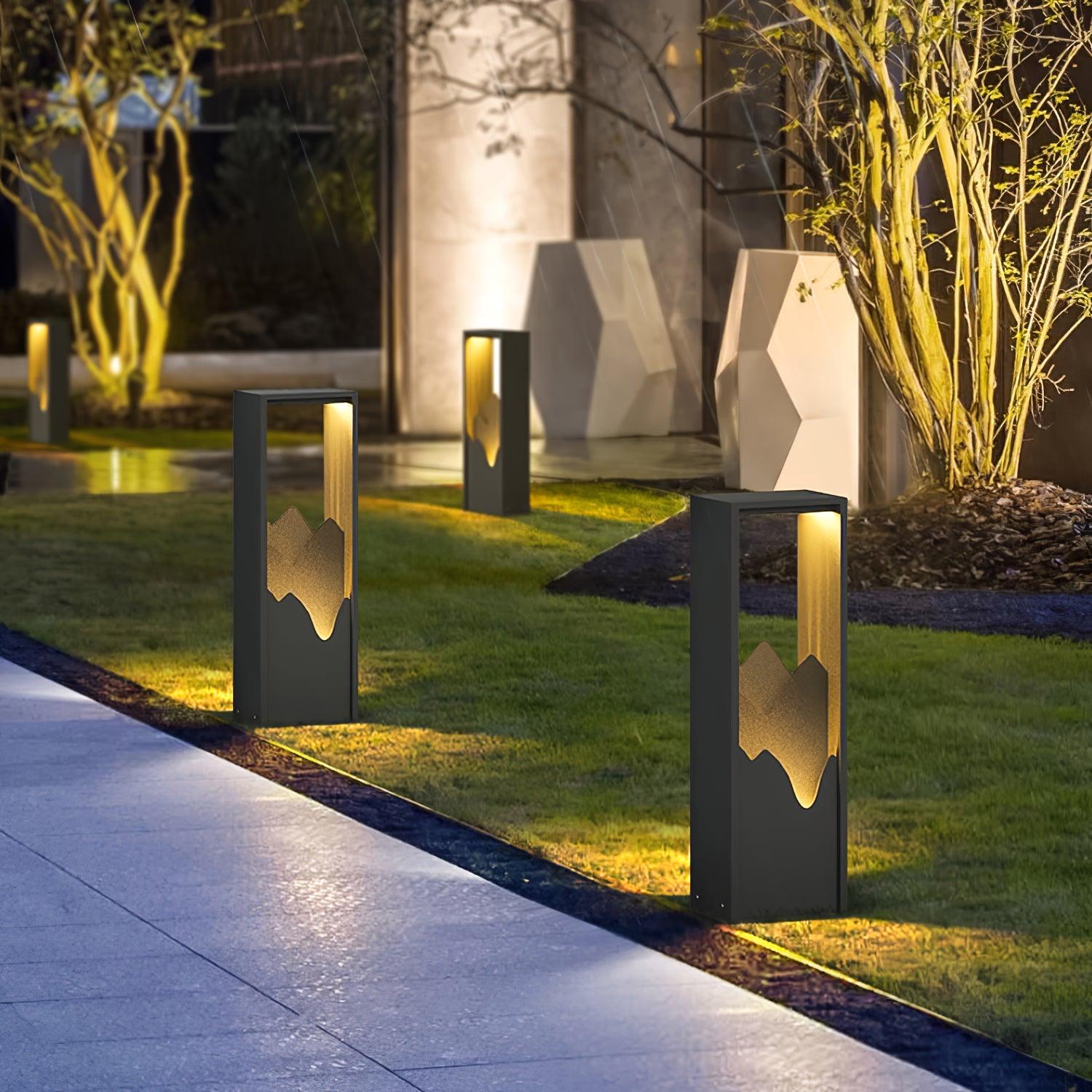 Zen Rustic Acrylic Outdoor Light - Blowlighting