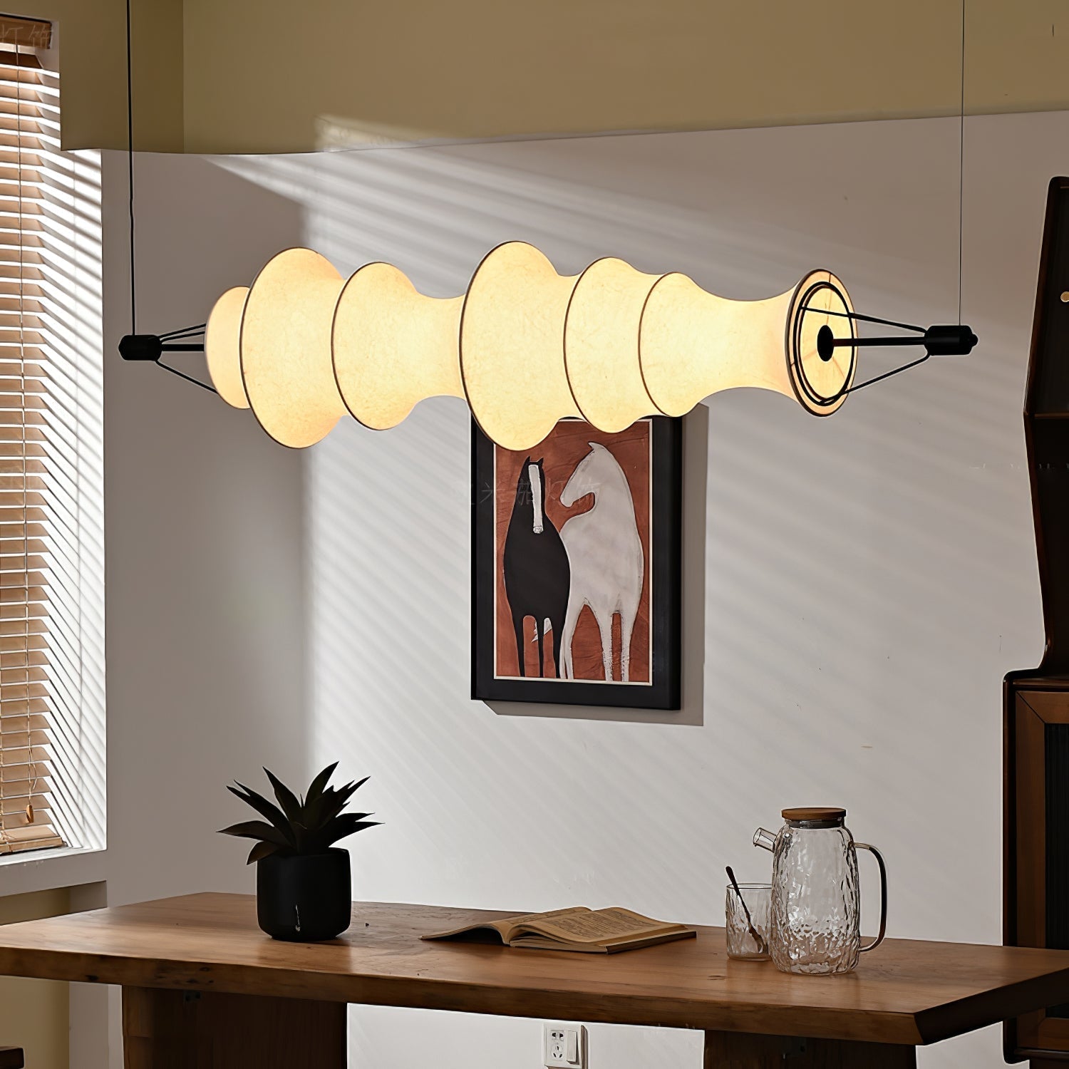 Linna Silk Pendant Lamp - Blowlighting