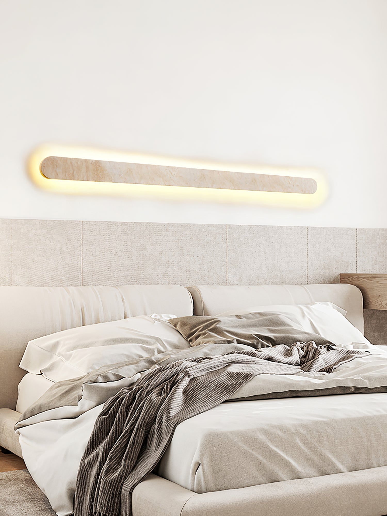 Elraee Travertine Wall Light - Letslighting