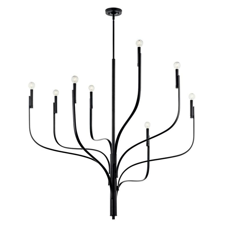 Acariel Vintage Industrial Metal Chandelier - Lamp Copper