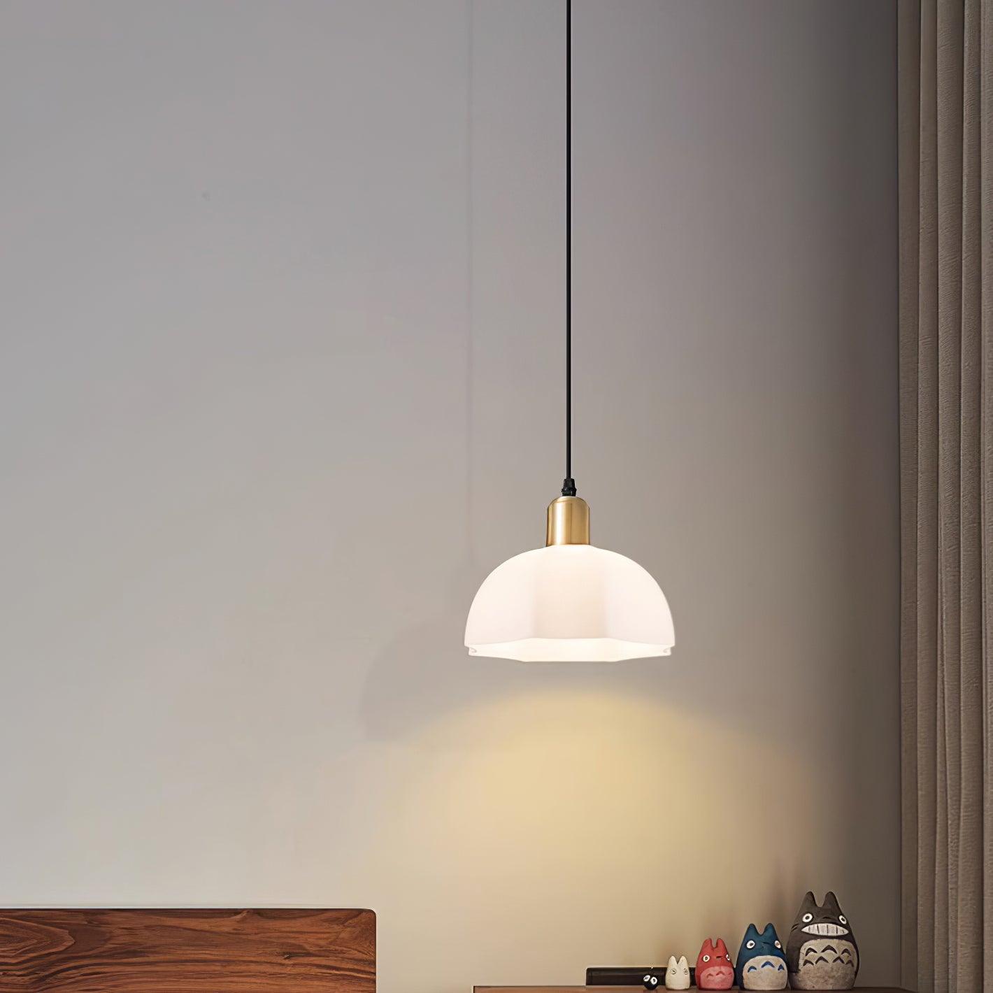 Livex Horn-Shaped Acrylic Pendant Lamp - Letslighting