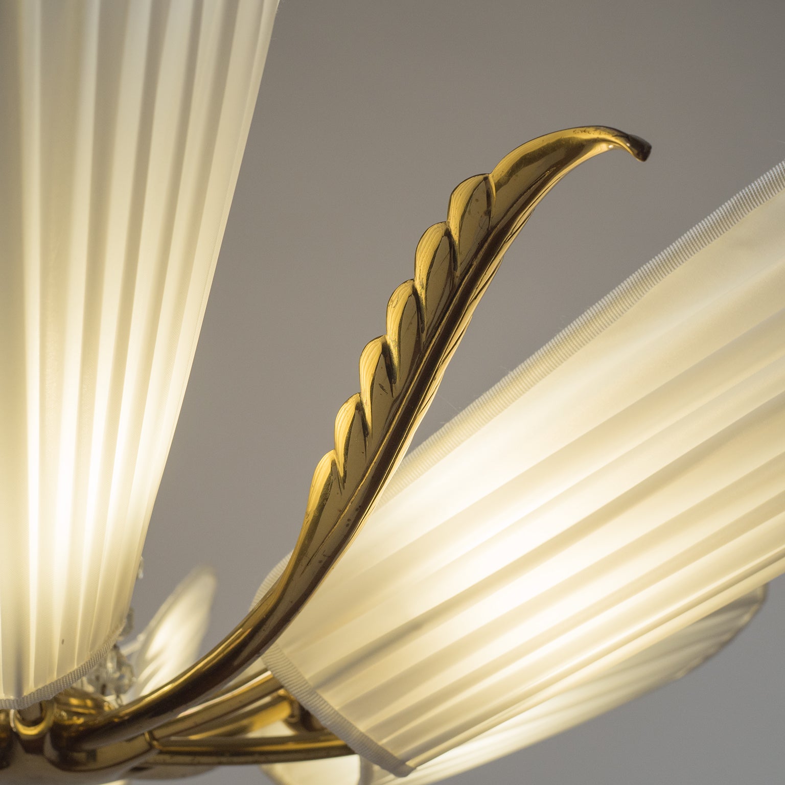 Arsole Individual Creativity Fabric Crystal Chandelier - Lamp Copper