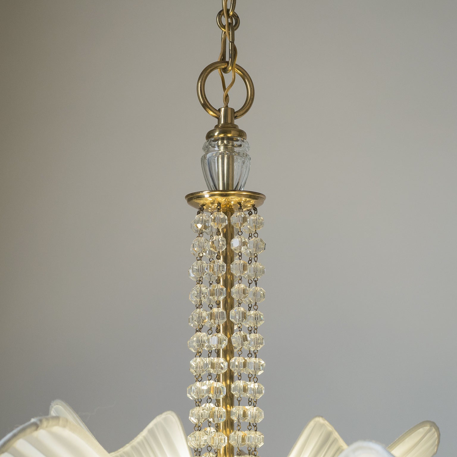 Arsole Individual Creativity Fabric Crystal Chandelier - Lamp Copper