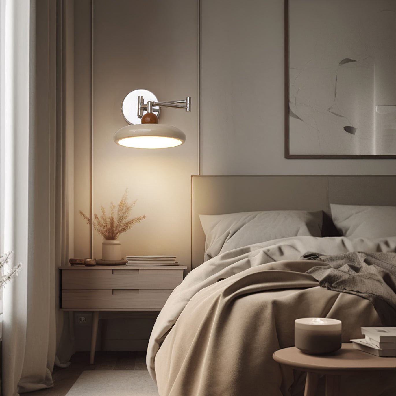 Lola Swing Arm Wall Lamp - Blowlighting