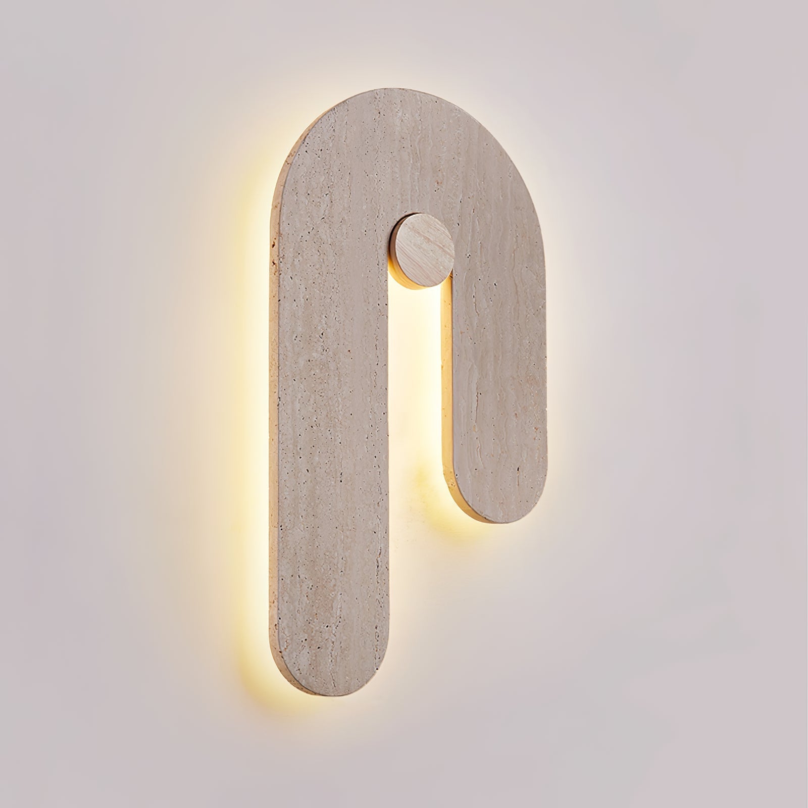 Ithaus Travertine Circular Wall Light - Letslighting