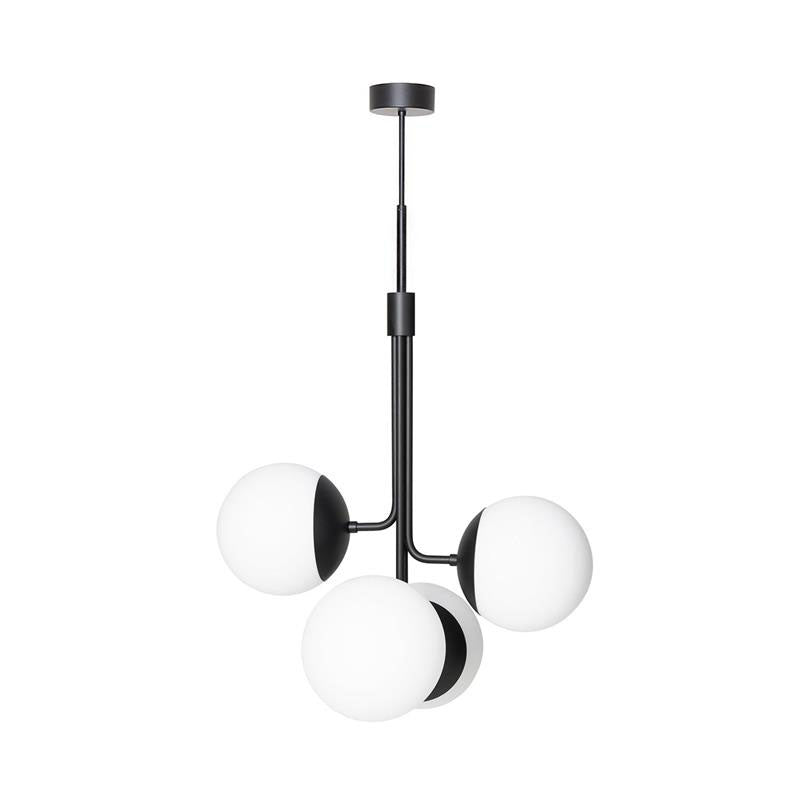 Uzorus Art Bouquet Velvet Green Glass Chandelier - Lamp Copper