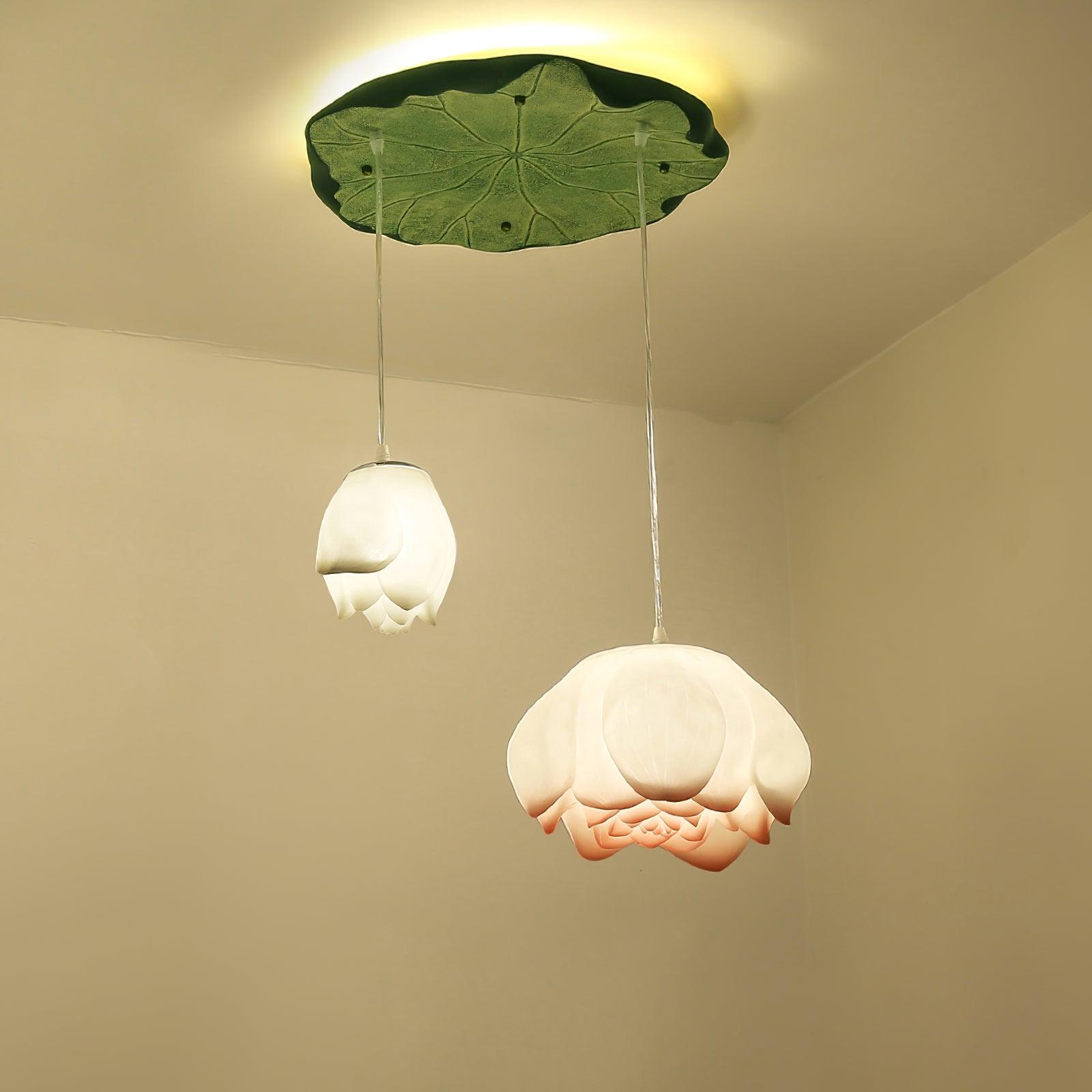 Lotus Chandelier - Blowlighting
