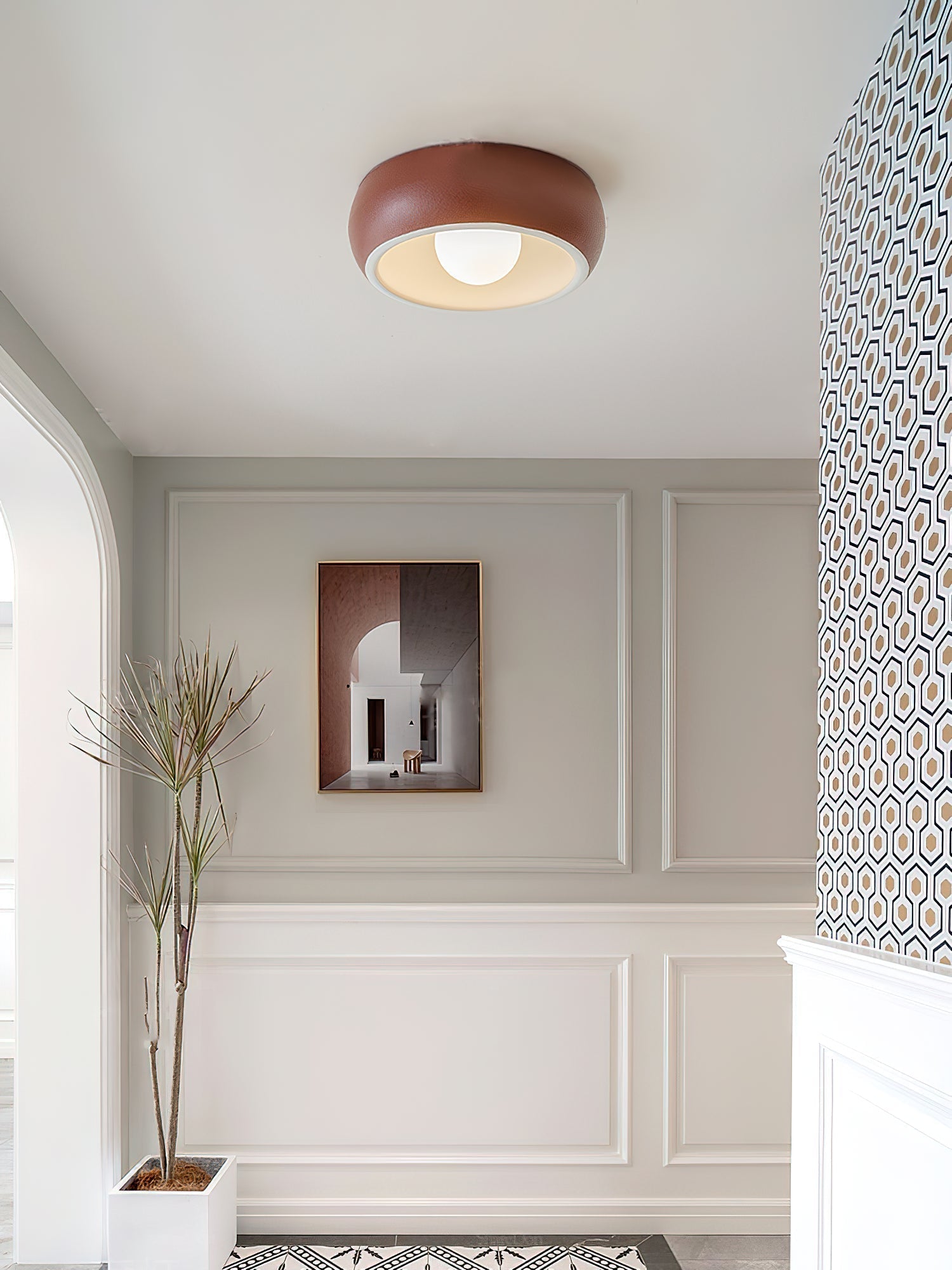 Louis Round Ceiling Light - Blowlighting