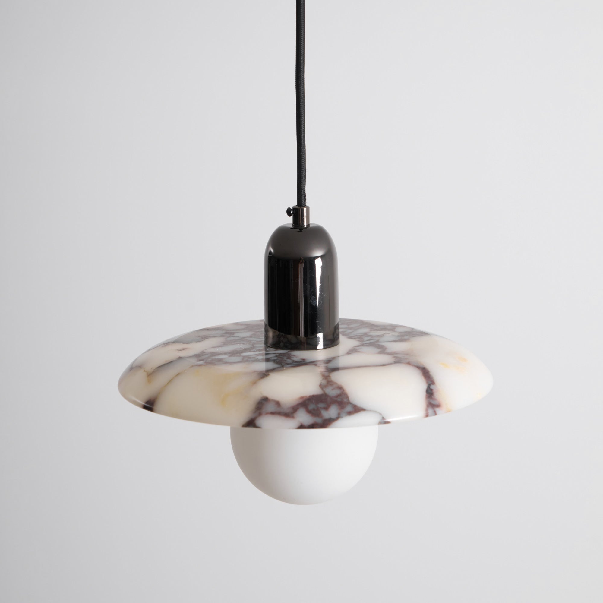Ulcaran Modern Minimalist Marble Metal Pendant Lamp - Lamp Copper