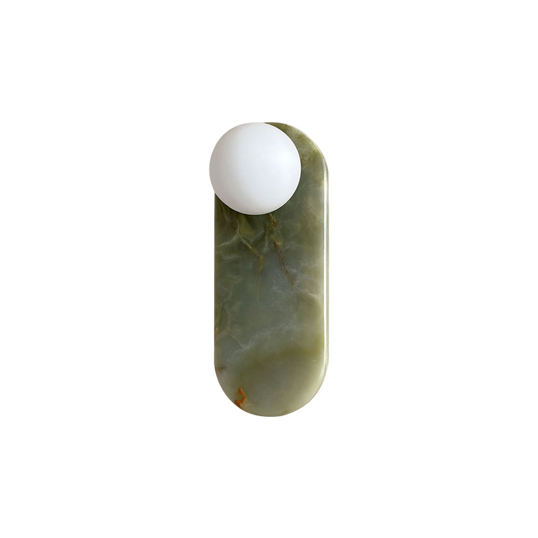 Syraeia Modern Minimalist Marble Jade Wall Lamp - Lamp Copper