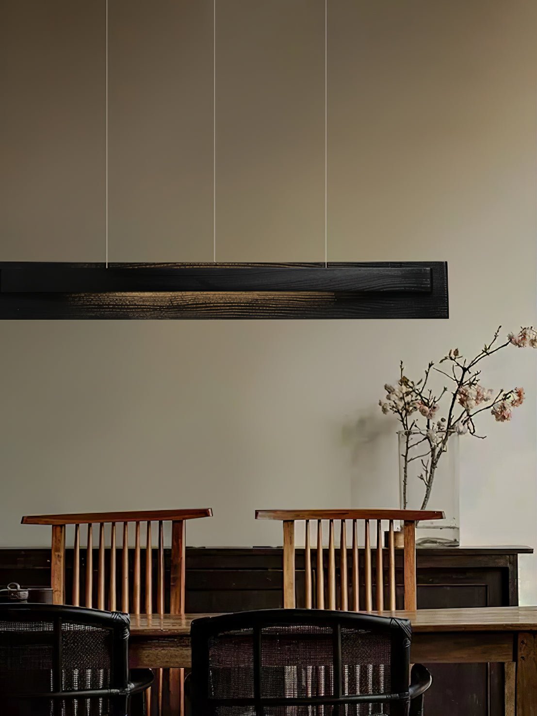 Zaraeyra Minimalist Wood Pendant Light - Blowlighting