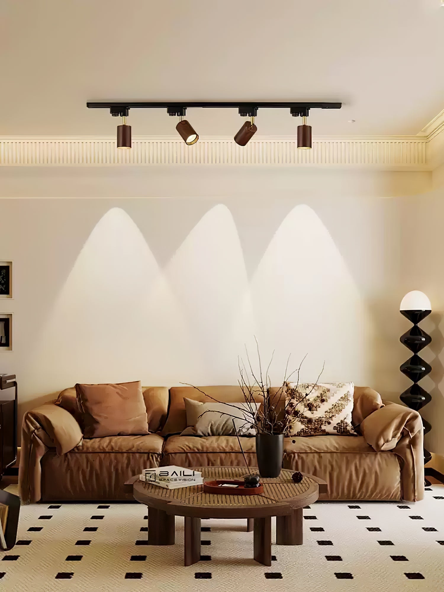 Luma Flex Spot sur Rail Aluminium Moderne