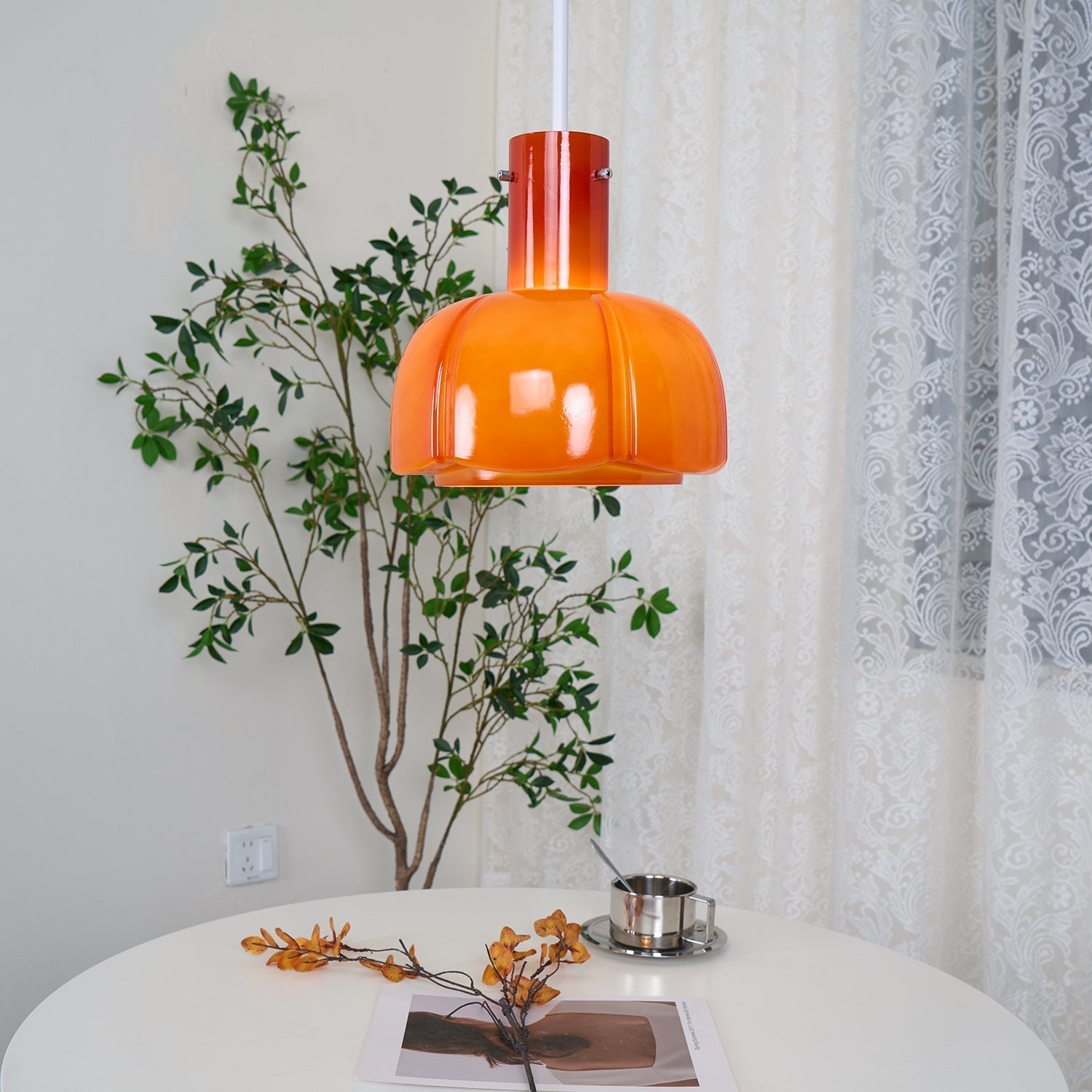 Lumina Petal Glass Pendant Light - Blowlighting