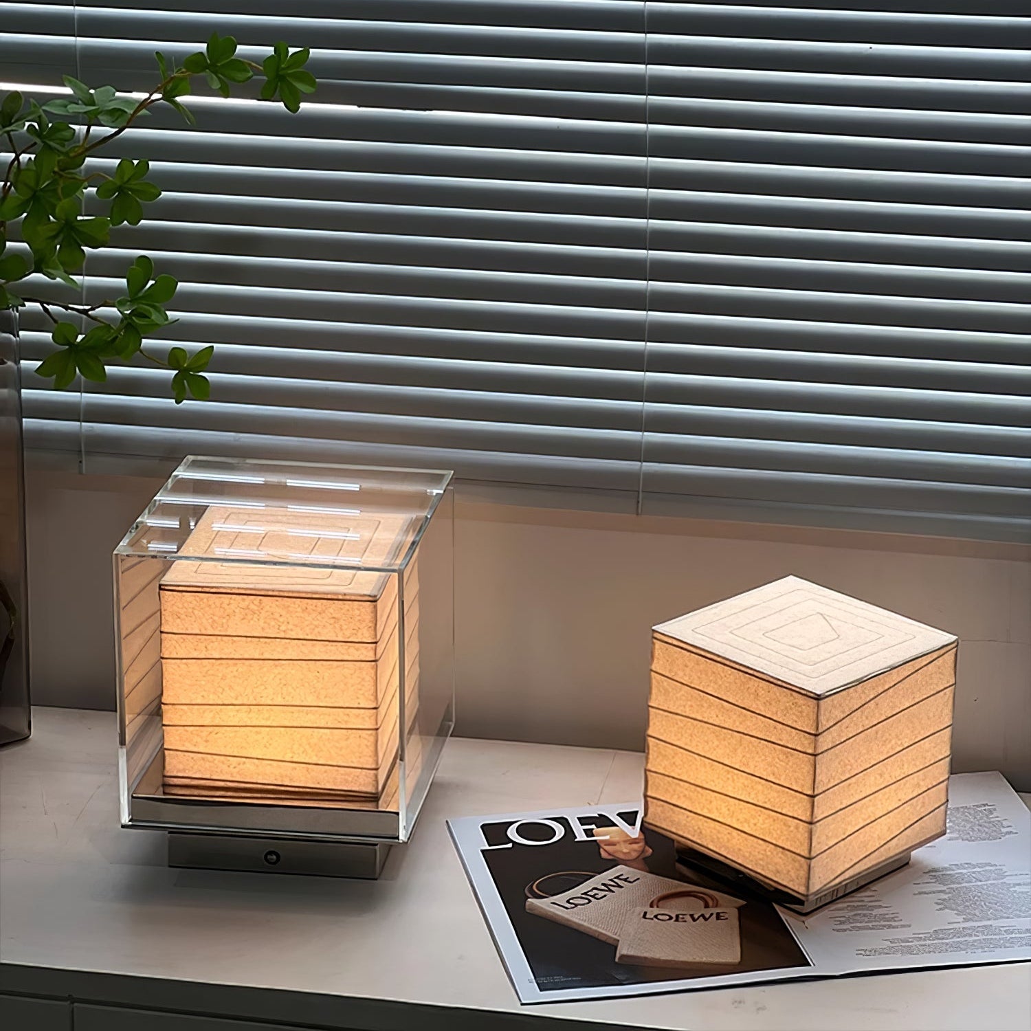 Lumo Cube Table Lamp - Vakkerlight