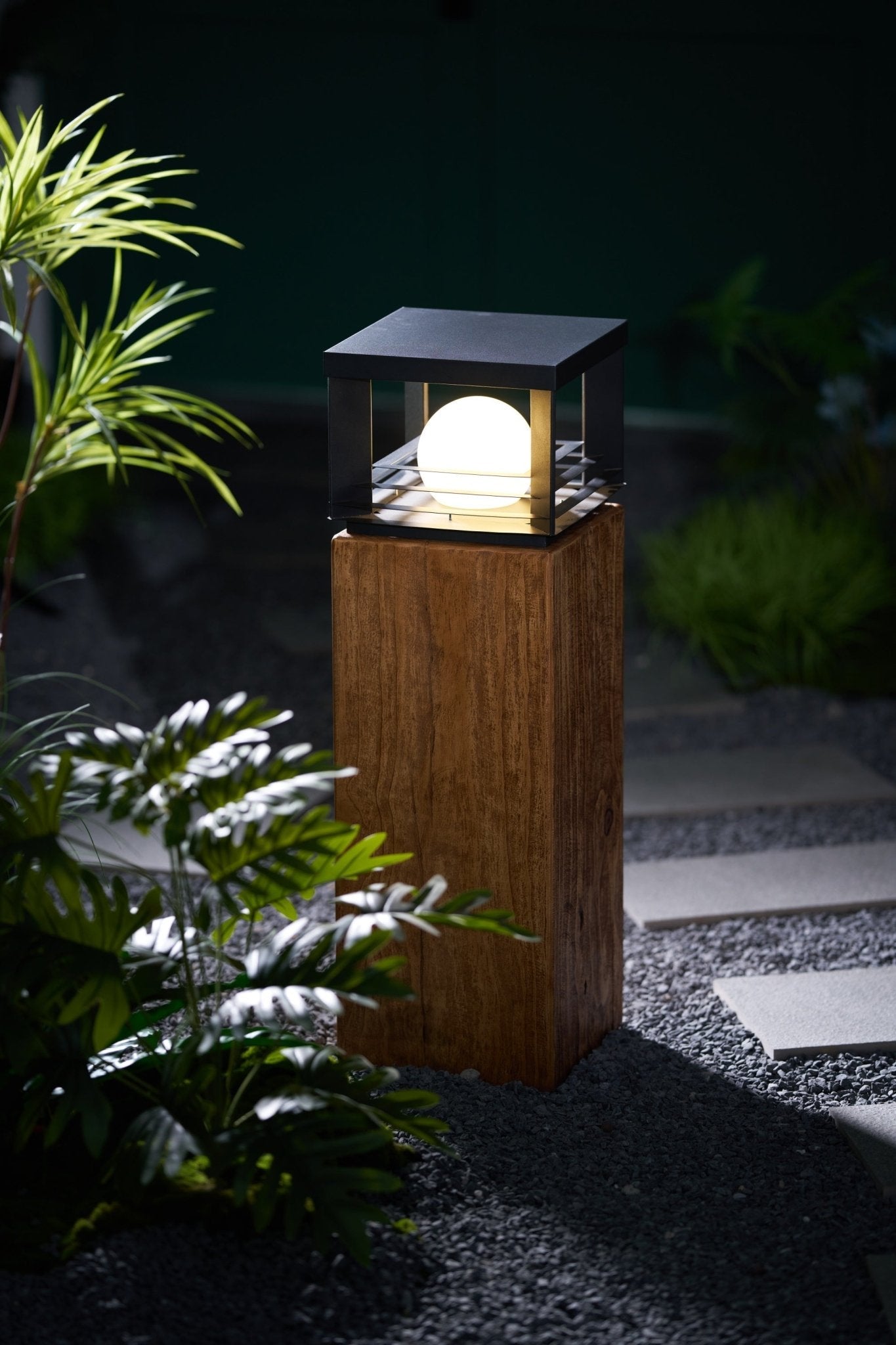 Lumin Lampe d’Extérieur Lunar Crate