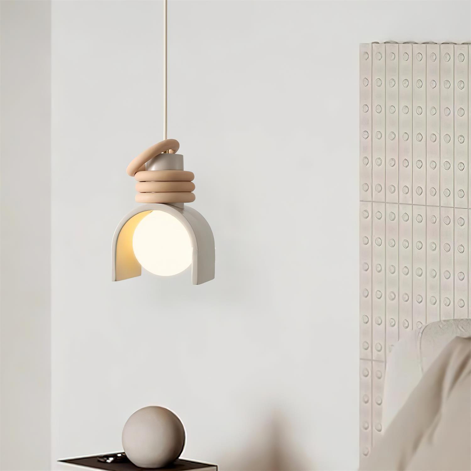 Pendant Light With Glass Globe Warms Dining Rooms Artistic - Letslighting
