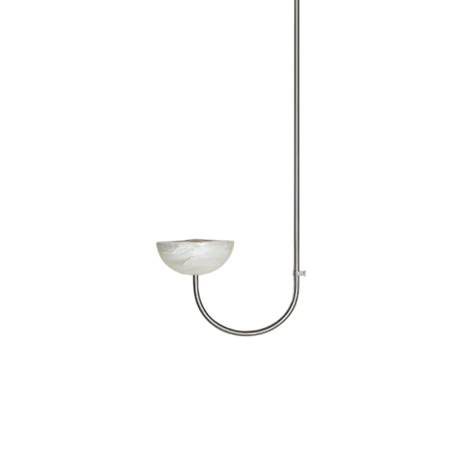 Lunaris Suspension Minimaliste en Albâtre