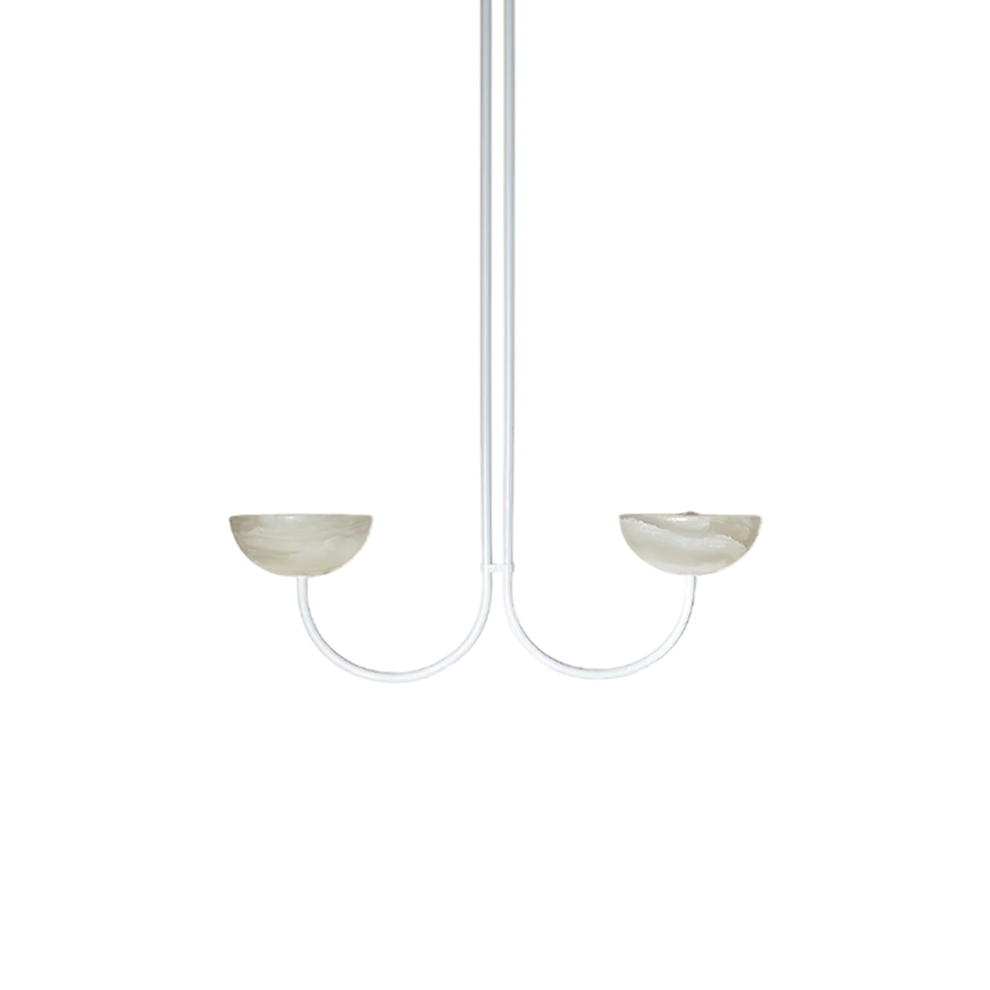 Lunaris Suspension Minimaliste en Albâtre