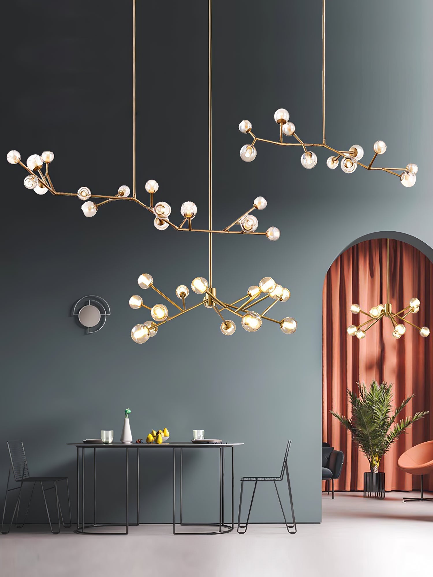 Colton Luxury Metal Chandelier - Blowlighting