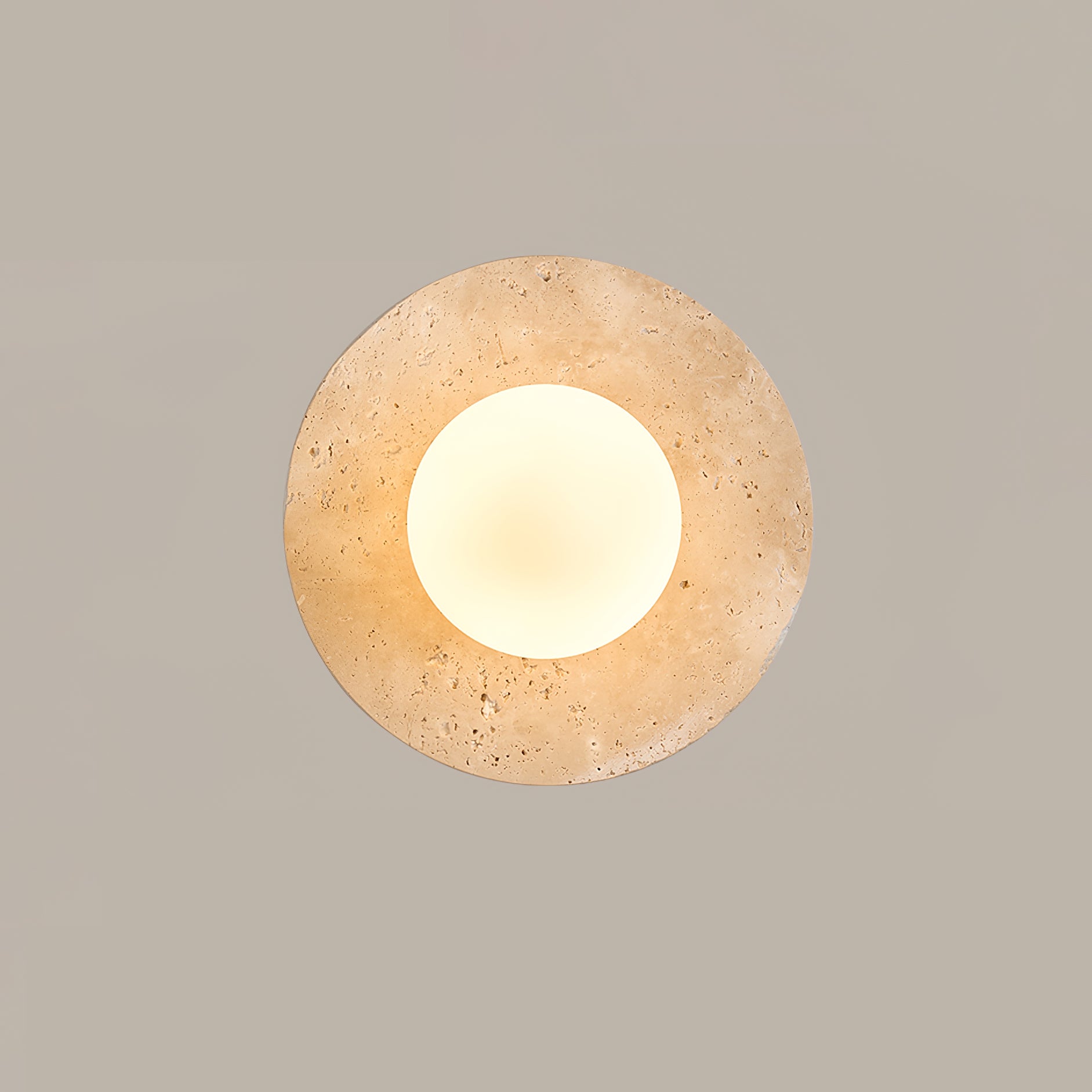 Vesolyra Travertine Ceiling Light - Letslighting