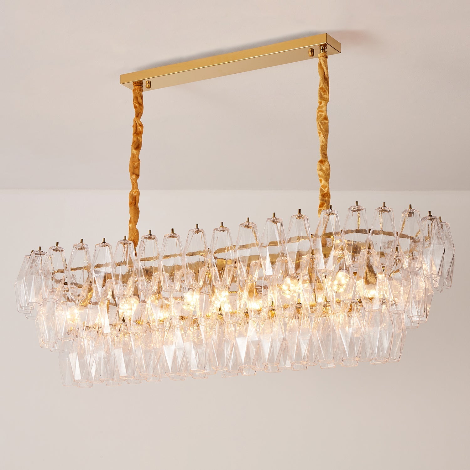 Lunvara Chandelier Prism Cascade - Letslighting