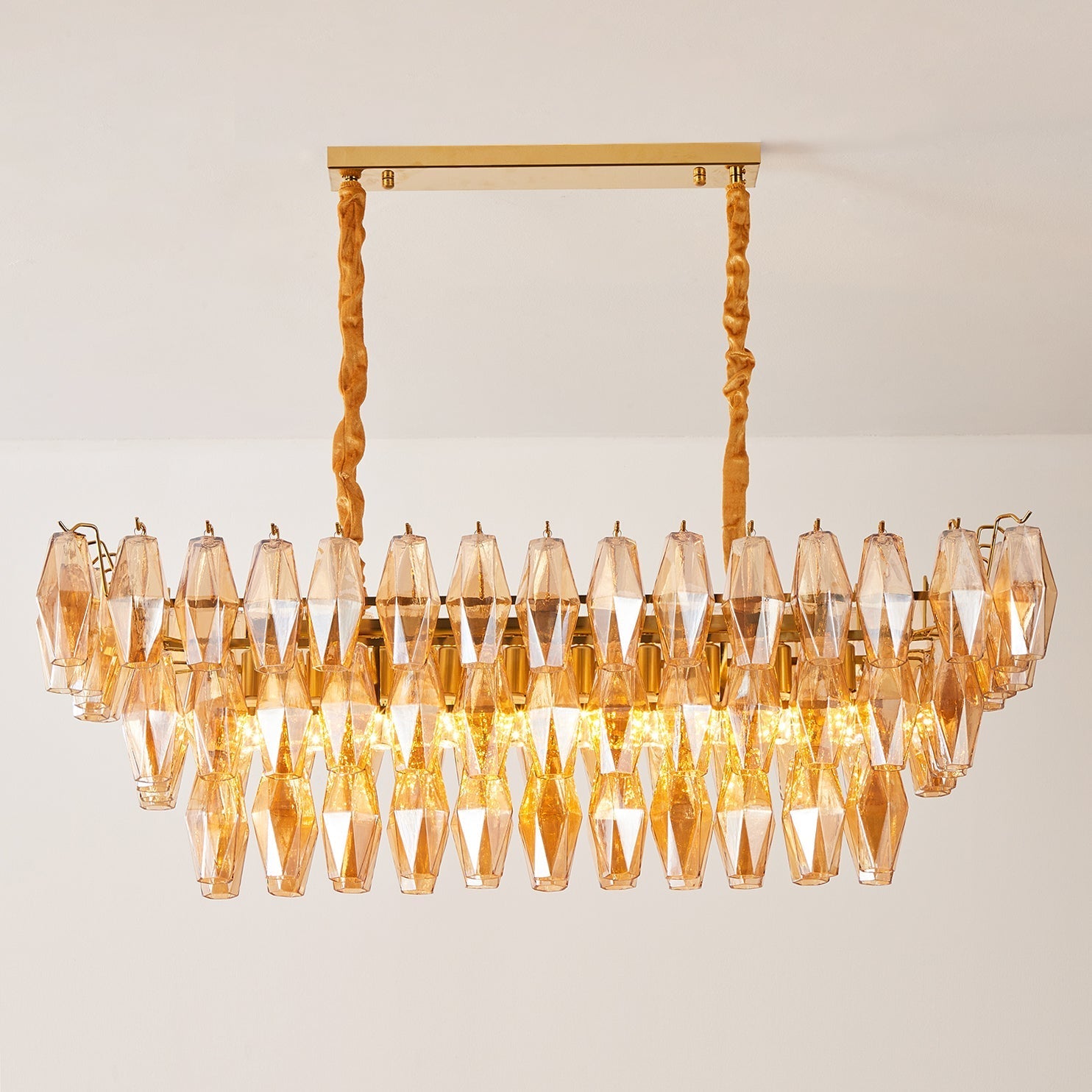Lunvara Chandelier Prism Cascade - Letslighting