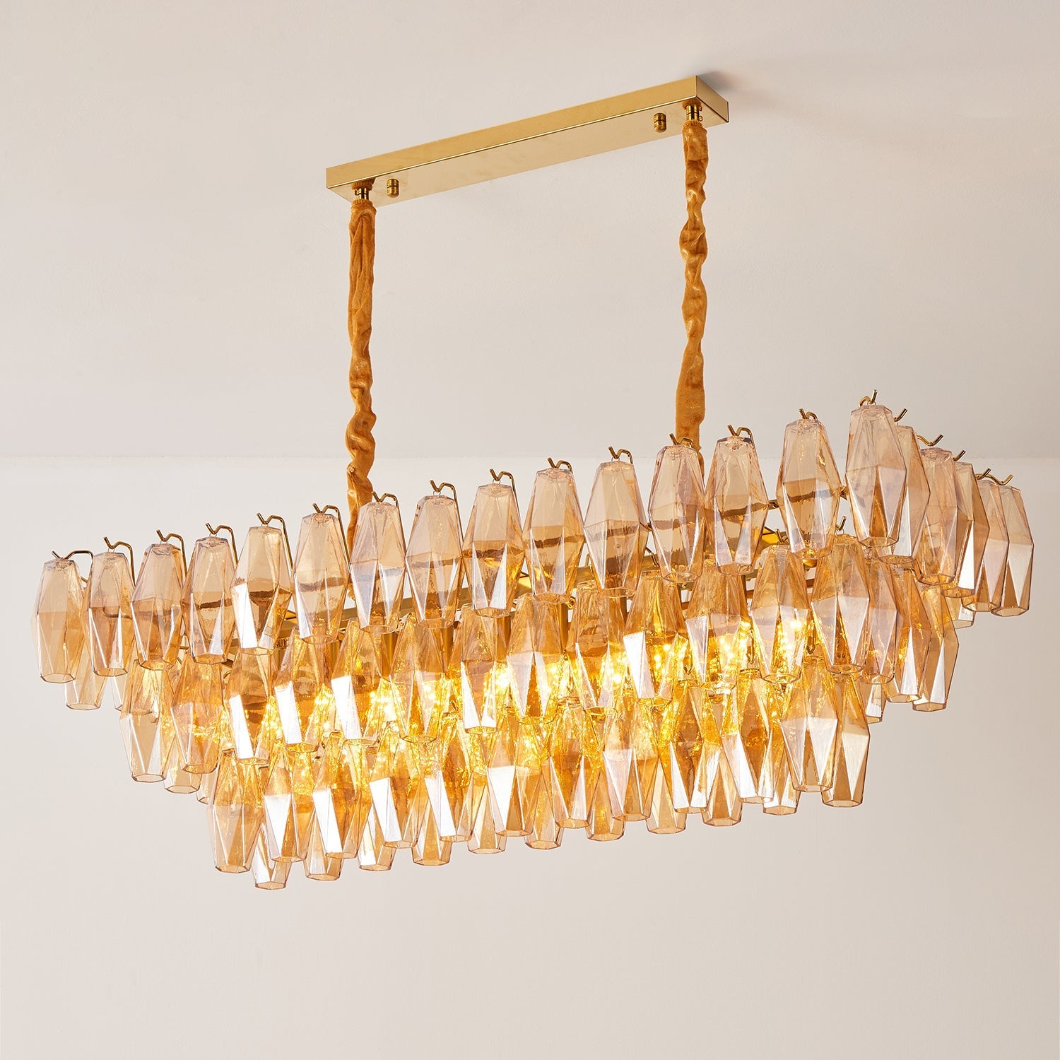 Lunvara Chandelier Prism Cascade - Letslighting