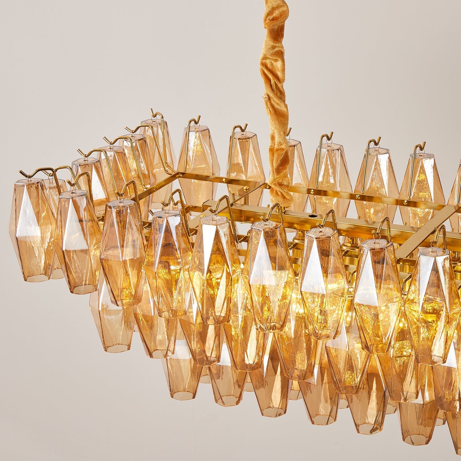 Lunvara Chandelier Prism Cascade - Letslighting
