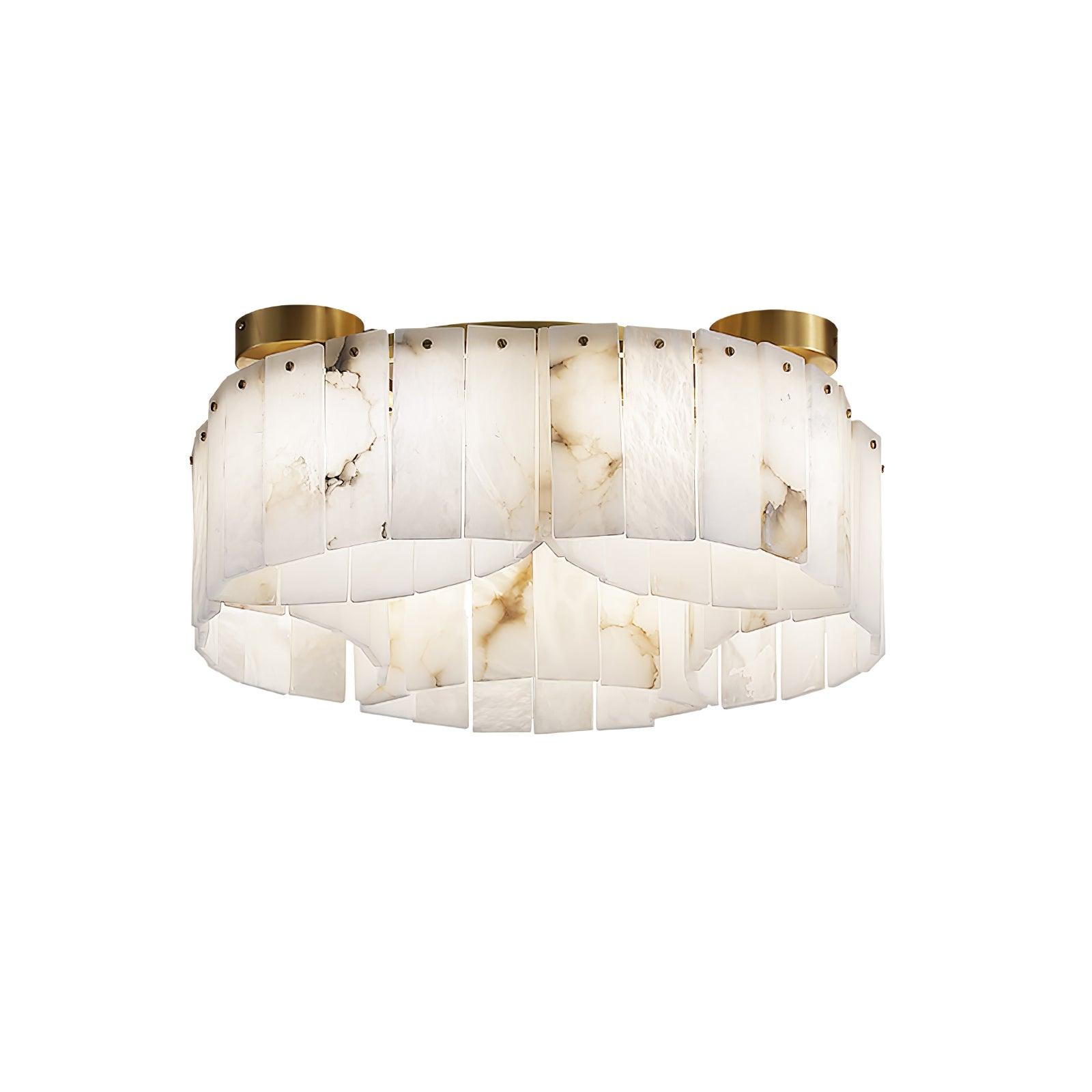 Selene Alabaster Ceiling Light - Letslighting