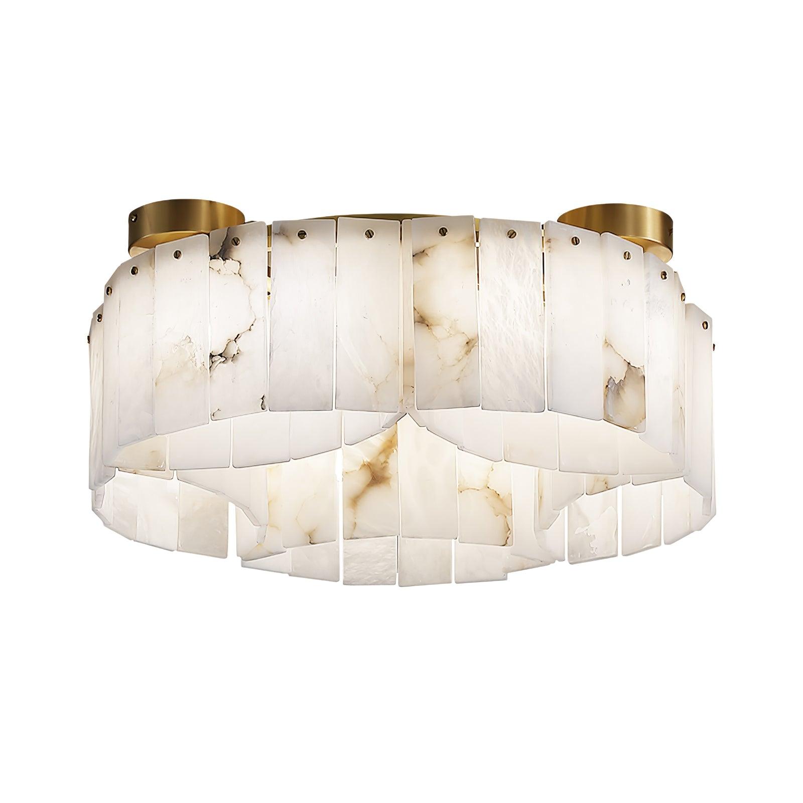 Selene Alabaster Ceiling Light - Letslighting