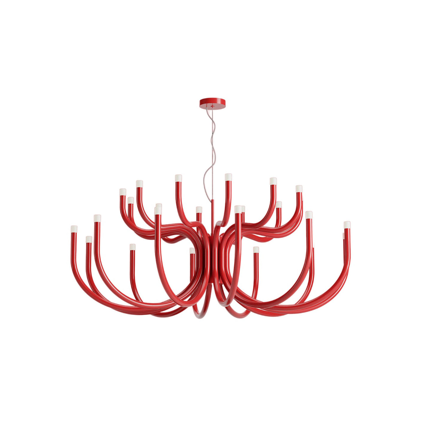 Myvenara Individual Creativity Brass Metal Chandelier - Lamp Copper