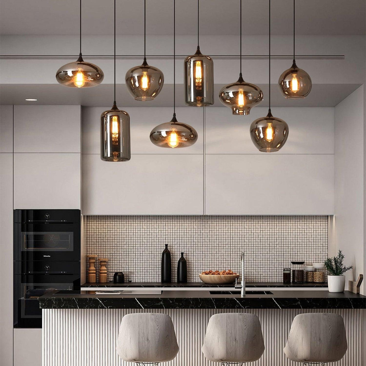 Bottle Pendant Light - Blowlighting