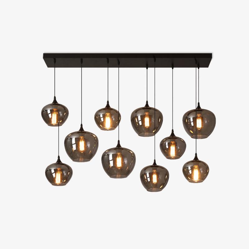 Bottle Glass Pendant Light - Blowlighting