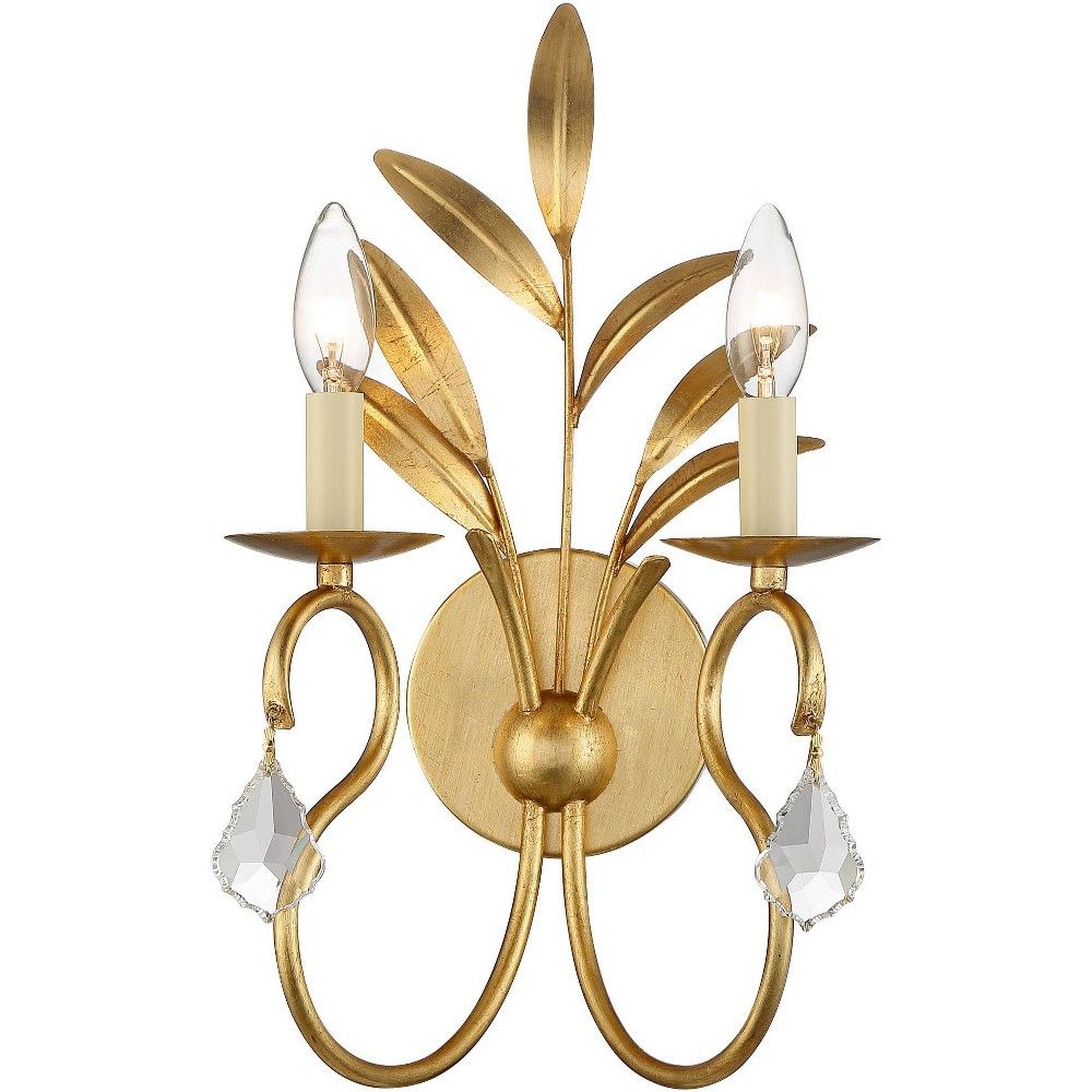 Zerinos Individual Creativity Brass Crystal Sconces Wall Lamp - Lamp Copper