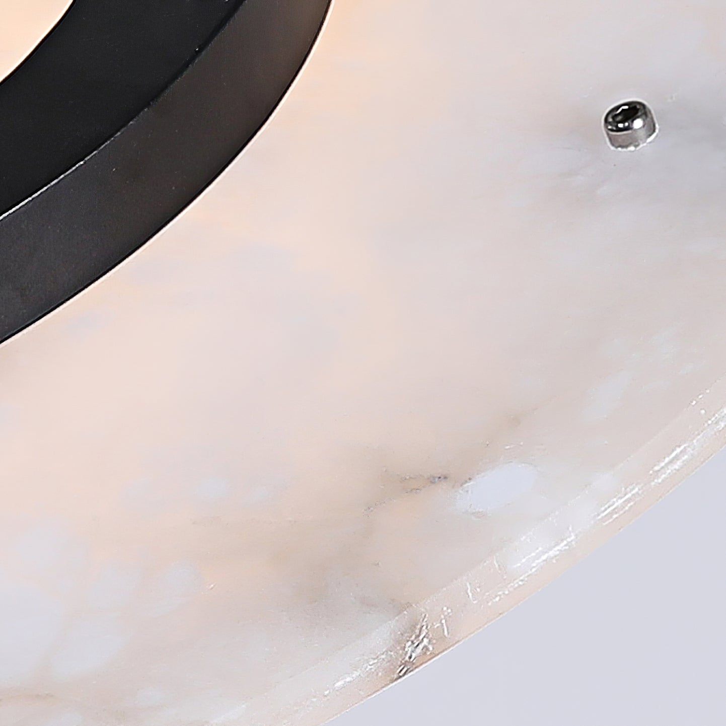 Vasila Postmodern Luxury Metal Alabaster Pendant Lamp - Lamp Copper