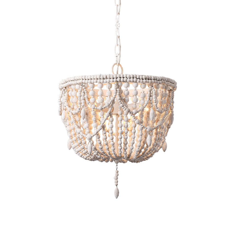 Arsilion Postmodern Luxury Wooden Metal Chandelier - Lamp Copper