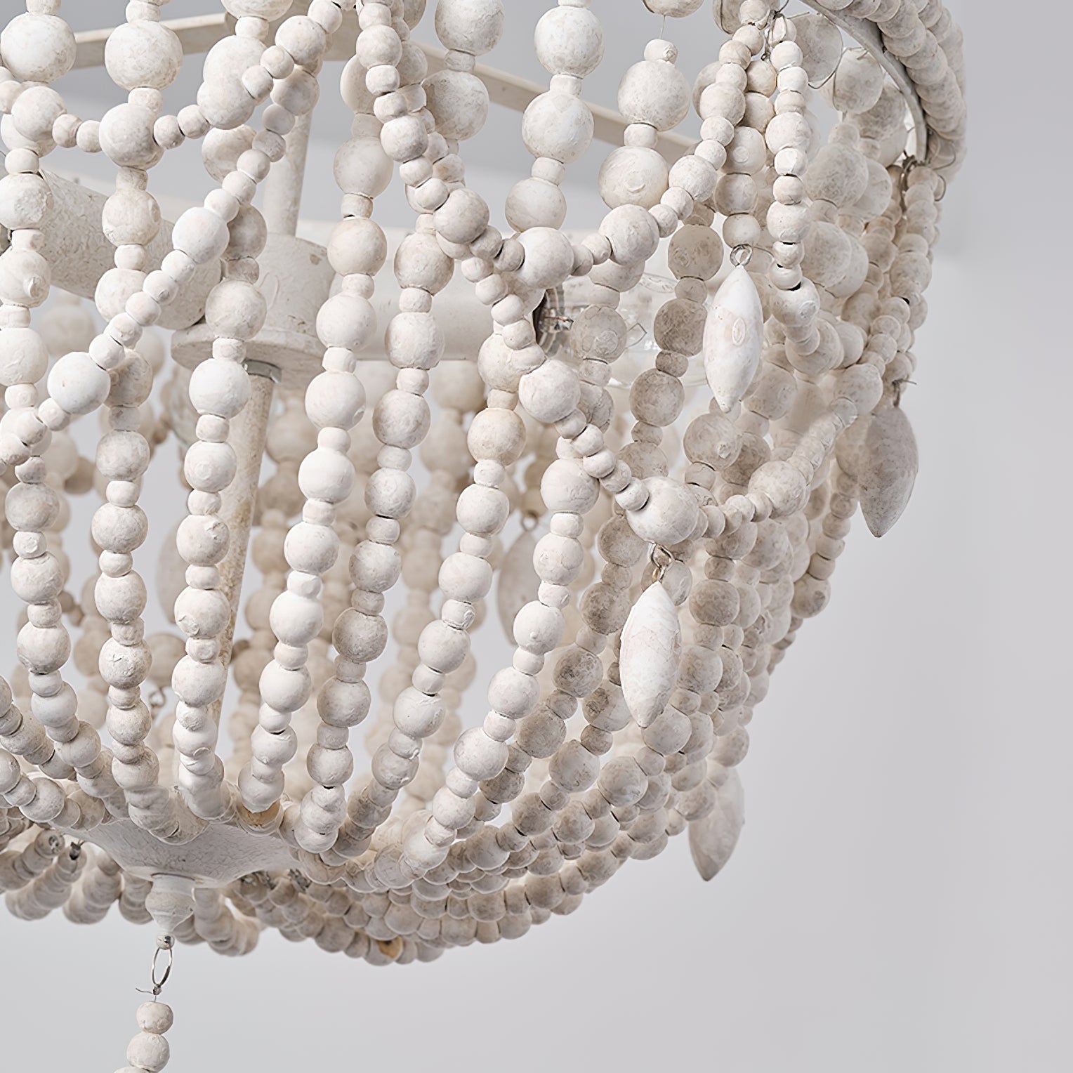 Arsilion Postmodern Luxury Wooden Metal Chandelier - Lamp Copper