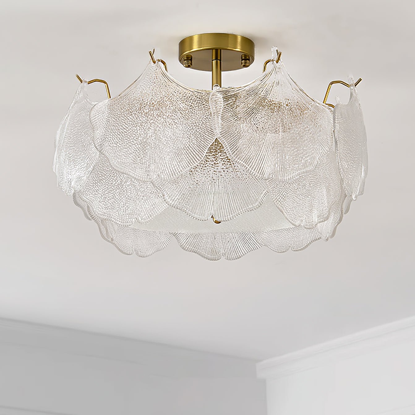 Maple Leaf Cluster Ceiling Light - Blowlighting